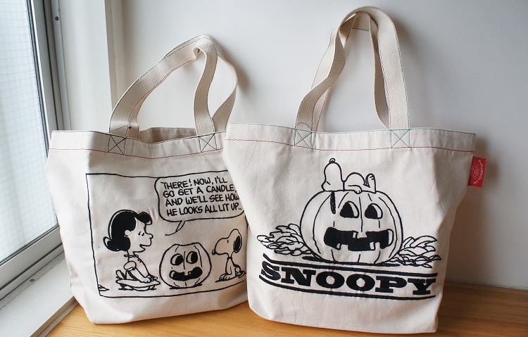 刺繍トートもハロウィン Column Snoopy Co Jp 日本のスヌーピー公式サイト