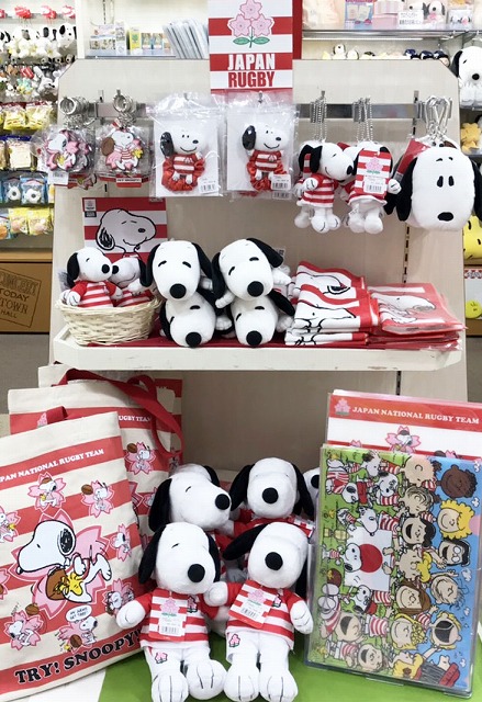 スヌーピーとラグビー日本代表を応援 Column Snoopy Co Jp 日本のスヌーピー公式サイト