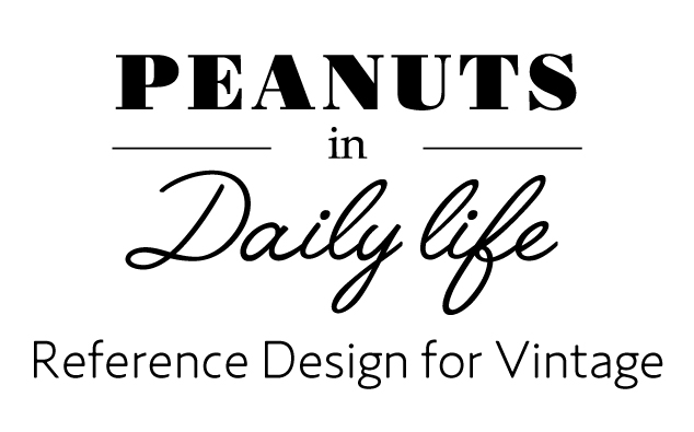 PEANUTS in Daily Life Reference Design for Vintage  vol.1 vol.2