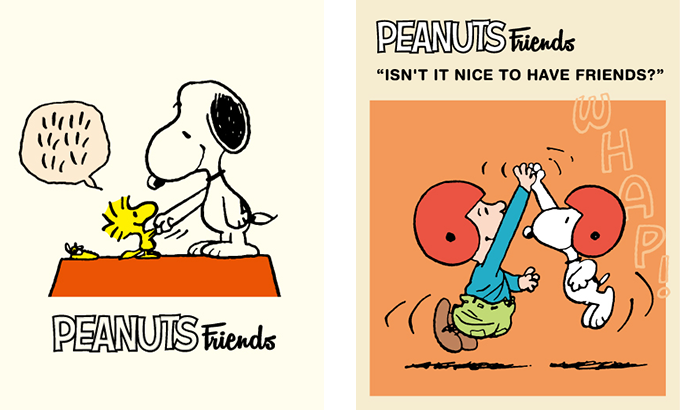 PEANUTS FRIENDS ARE FOREVER for classic & vintage