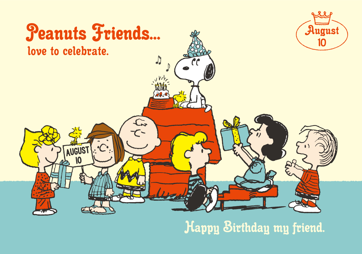 Happy Birthday Snoopy 2018 For classic