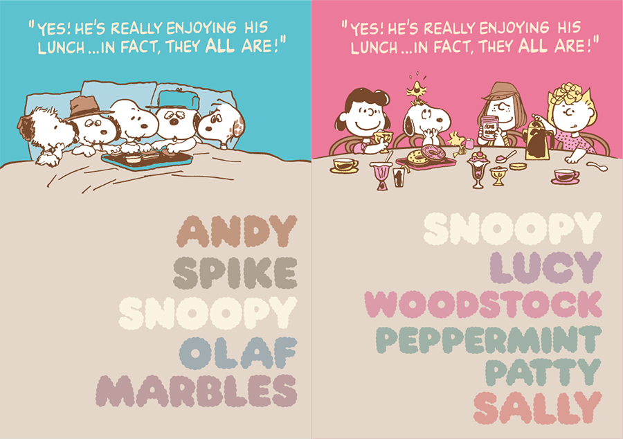 スヌーピーときょうだい SNOOPY&SIBLINGS, SNOOPY&FRIENDS