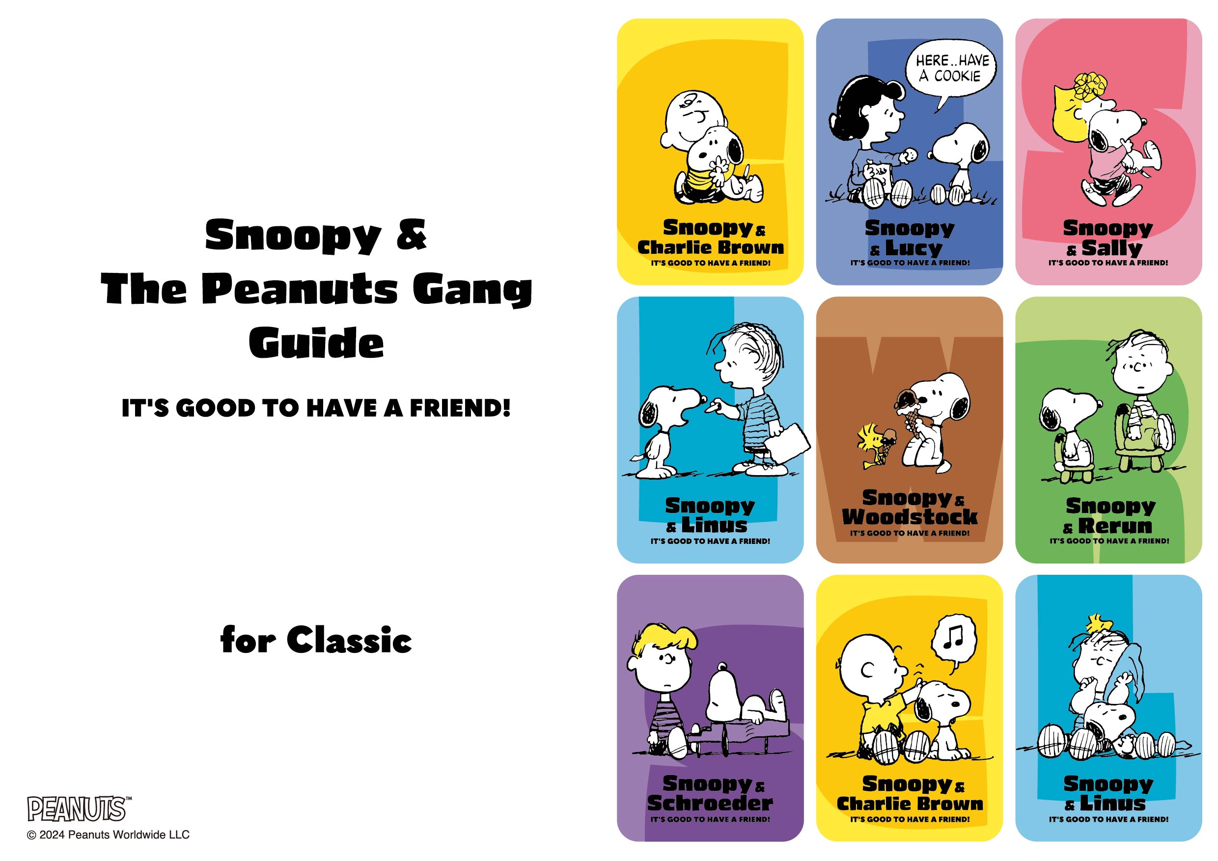 Snoopy & The Peanuts Gang Guide