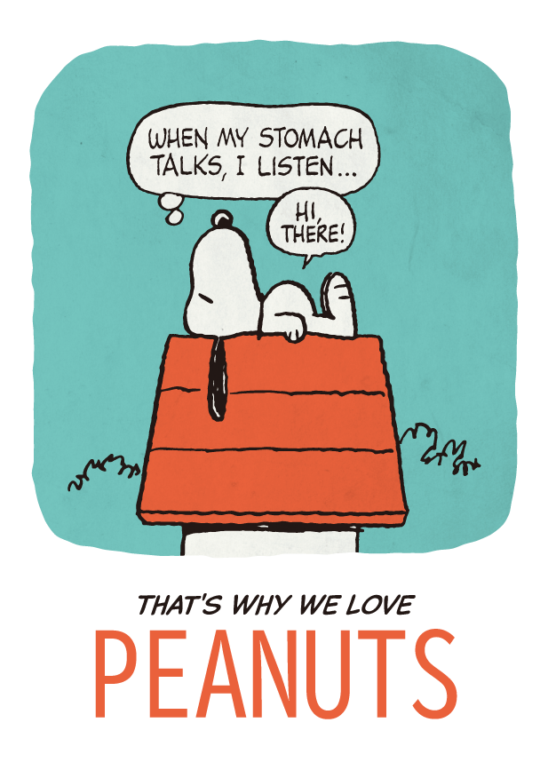 THAT’S WHY WE LOVE PEANUTS