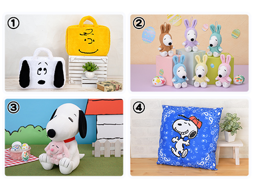 Ufoキャッチャー専用 3月登場スヌーピーグッズ 株式会社セガ インタラクティブ News Snoopy Co Jp 日本のスヌーピー 公式サイト