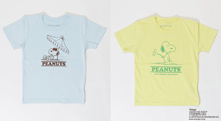 Peanuts Burner ピーナッツ バーナー スヌーピー 別注 半袖プリント Tシャツ Burner バーナー News Snoopy Co Jp 日本のスヌーピー公式サイト