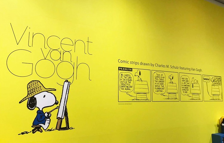 ゴッホ展 開催中 Column Snoopy Co Jp 日本のスヌーピー公式サイト