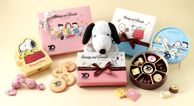 ホワイトデー期間限定 スヌーピー ショコラ クッキー コレクション 全6アイテム 株式会社レガロ News Snoopy Co Jp 日本のスヌーピー公式サイト