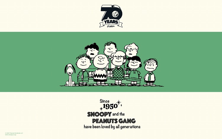 1950年代の仲間たちが5月の壁紙に Column Snoopy Co Jp 日本のスヌーピー公式サイト