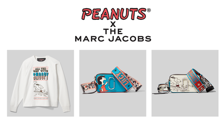 Peanuts The Marc Jacobs Pop Up Shopが阪急うめだ本店と伊勢丹新宿店にオープン マーク ジェイコブス ジャパン株式会社 News Snoopy Co Jp 日本のスヌーピー公式サイト