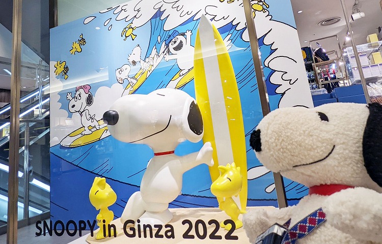 スヌーピーin銀座 22へ Column Snoopy Co Jp 日本のスヌーピー公式サイト