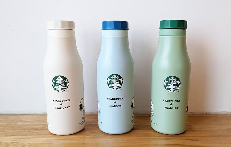 スタバ　スヌーピー　ステンレスロゴボトル 3本セット 473ml タンブラー