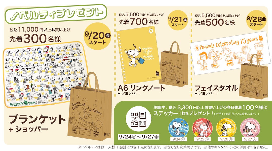 今年も東京駅一番街がPEANUTS（スヌーピー）一色に！PEANUTSコミック誕生75周年 期間限定ショップも登場！ | NEWS ...